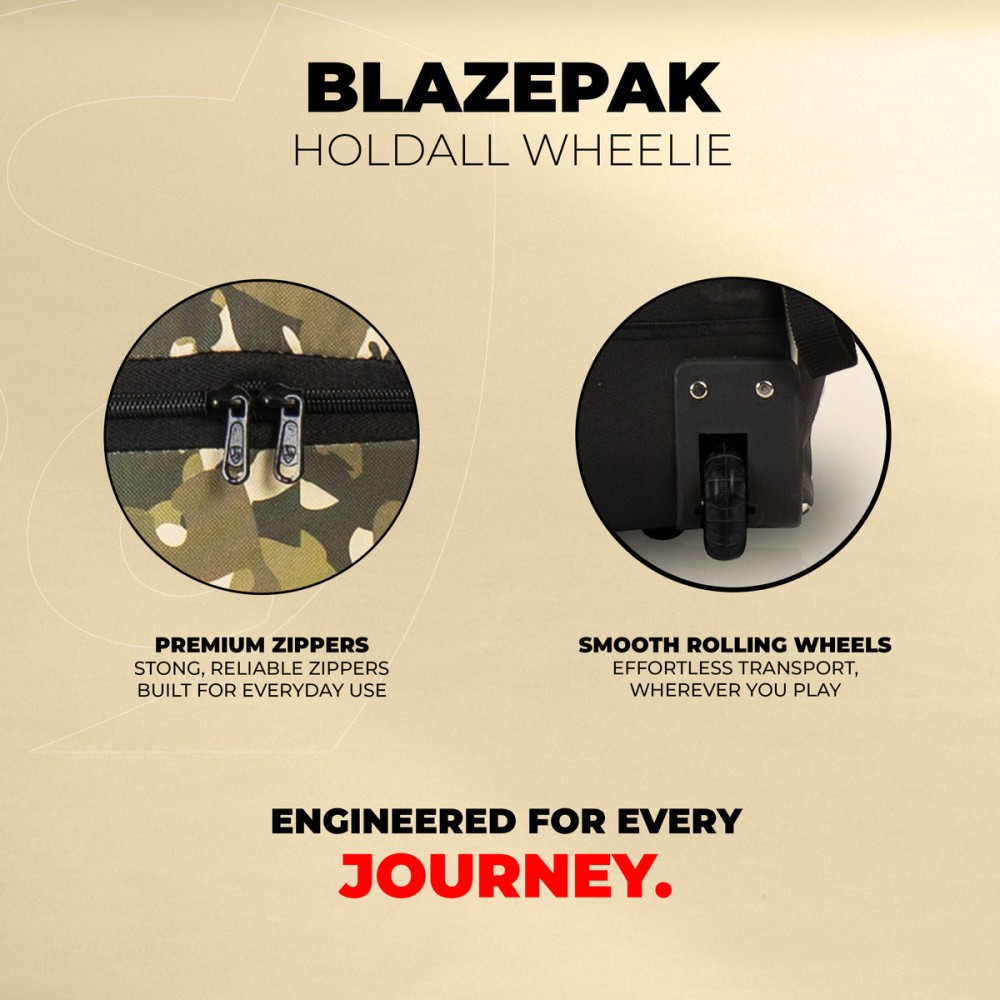 SG Blazepak Holdall Wheelie Kit Bag, L