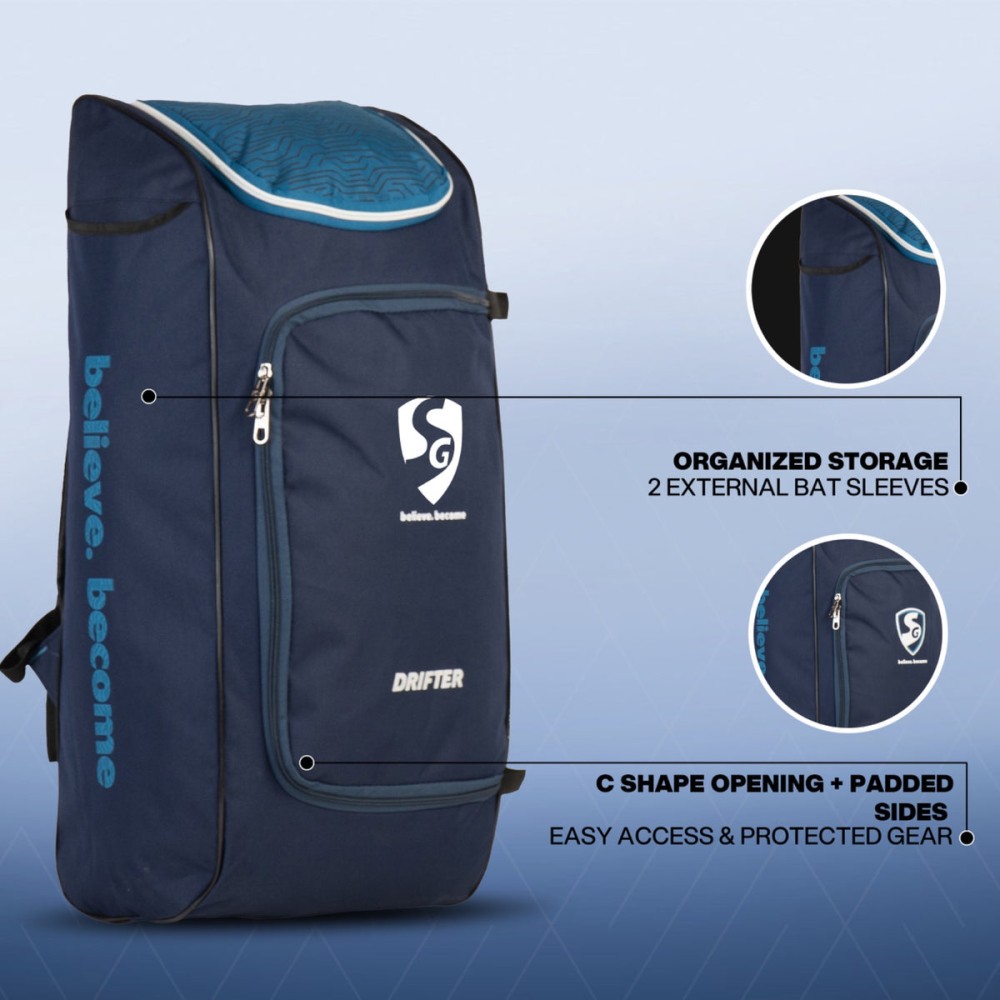 SG Kit Bag SG DRIFTER DUFFLE WHEELIE SG Kit Bag SG DRIFTER DUFFLE WHEELIE