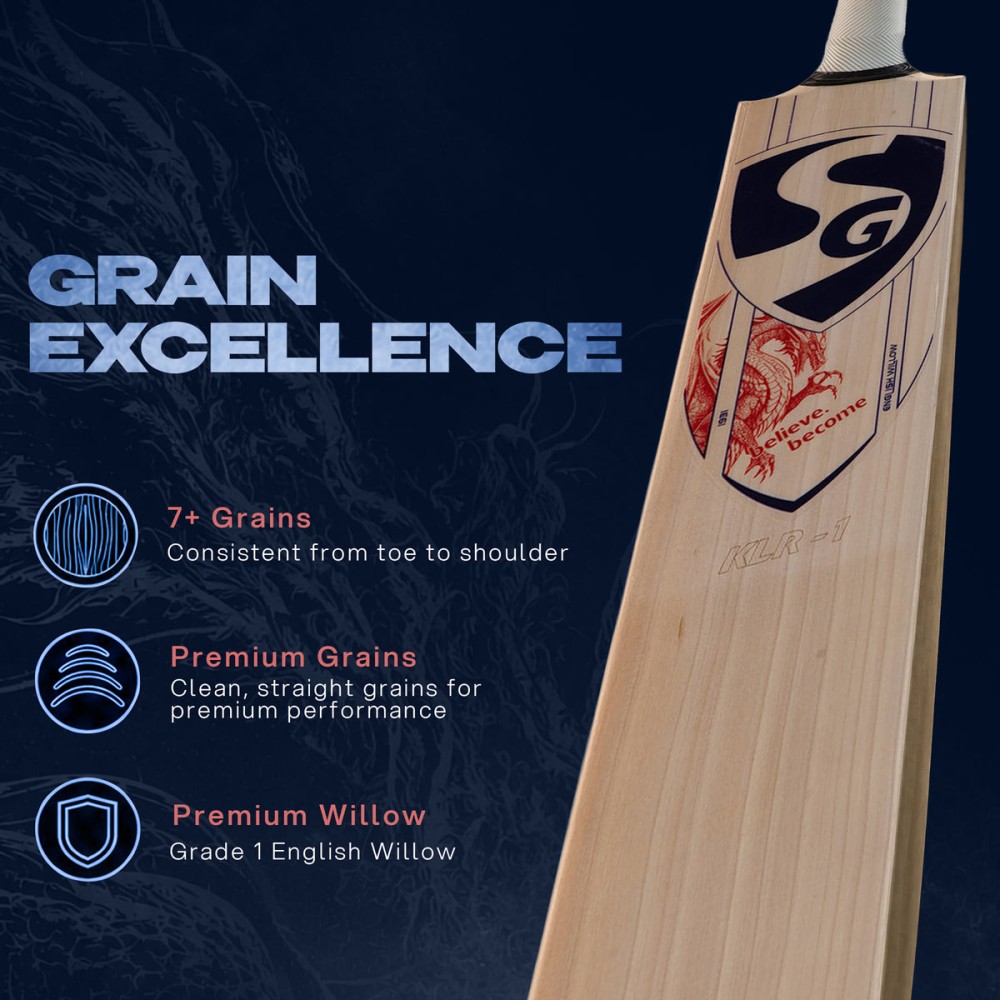 SG KLR-1 English Willow Player Bat, SH SG KLR-1 English Willow Player Bat, SH