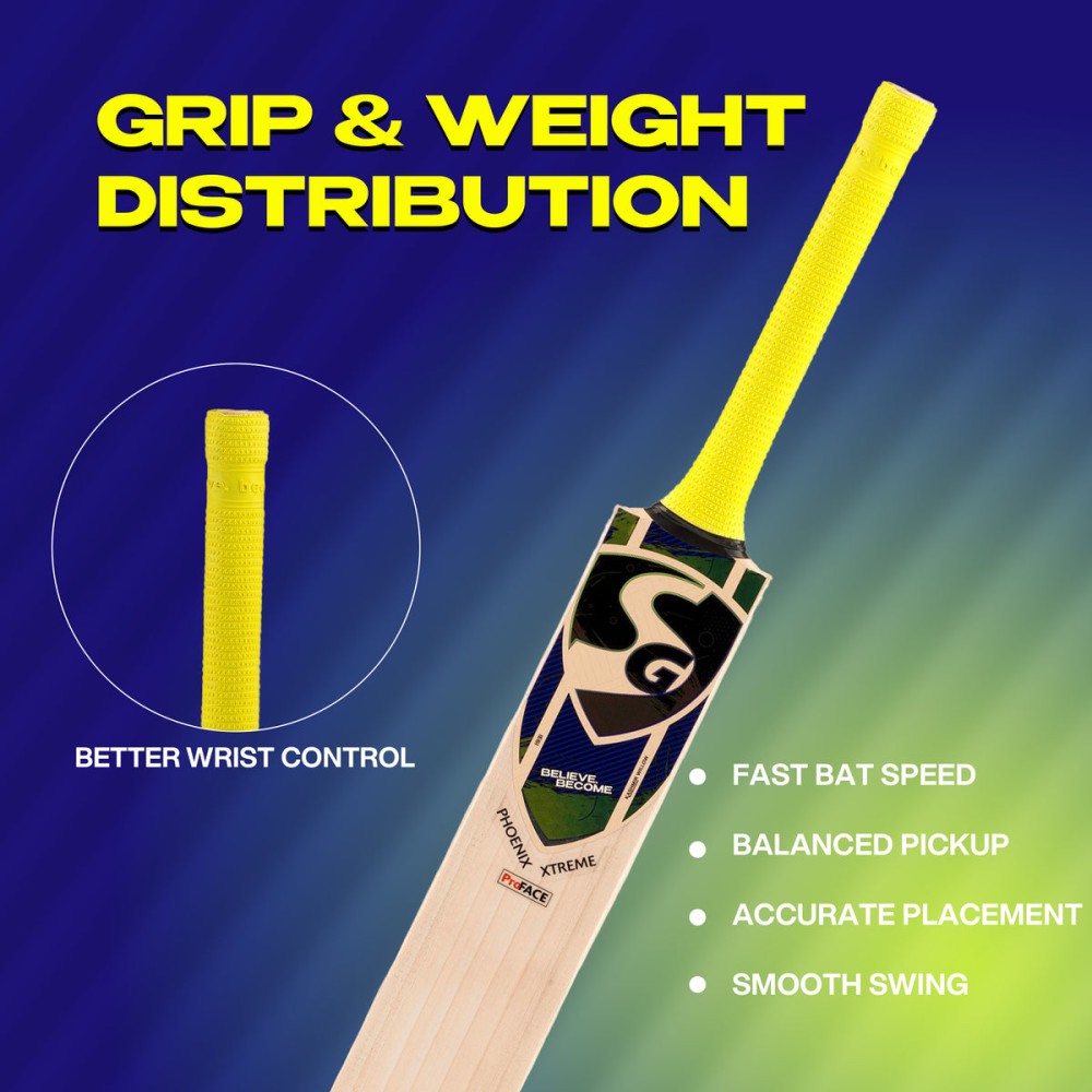SG Phoenix Xtreme Kashmir Willow Cricket Bat, SH SG Phoenix Xtreme Kashmir Willow Cricket Bat, SH
