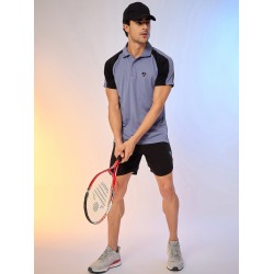 SG POLO MEN SG H3MP8214 ICE BLUE/BLACK