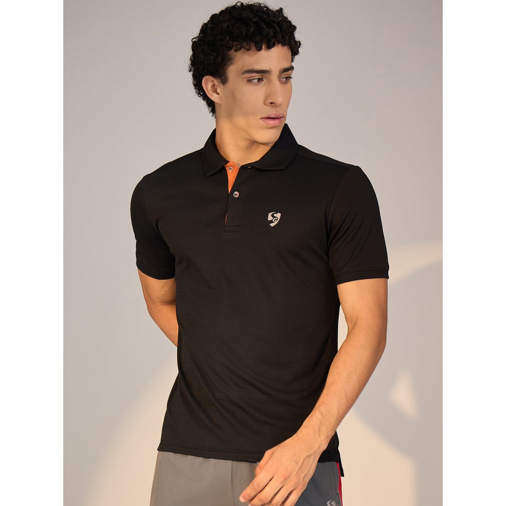 SG POLO MEN SG H3MP8216 BLACK, S, Black SG POLO MEN SG H3MP8216 BLACK, S, Black