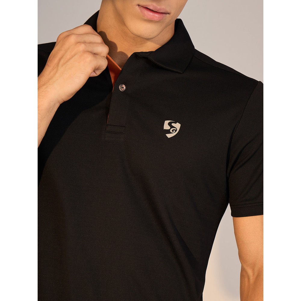 SG POLO MEN SG H3MP8216 BLACK, S, Black SG POLO MEN SG H3MP8216 BLACK, S, Black