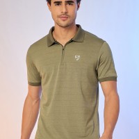 SG POLO MEN SG H3MP8298 OLIVE, S, Olive