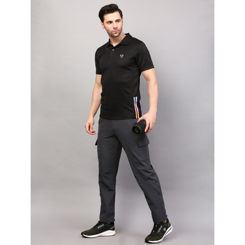 SG POLO MEN SG MPMP0007 BLACK, Black, S