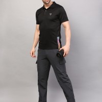 SG POLO MEN SG MPMP0007 BLACK, Black, S