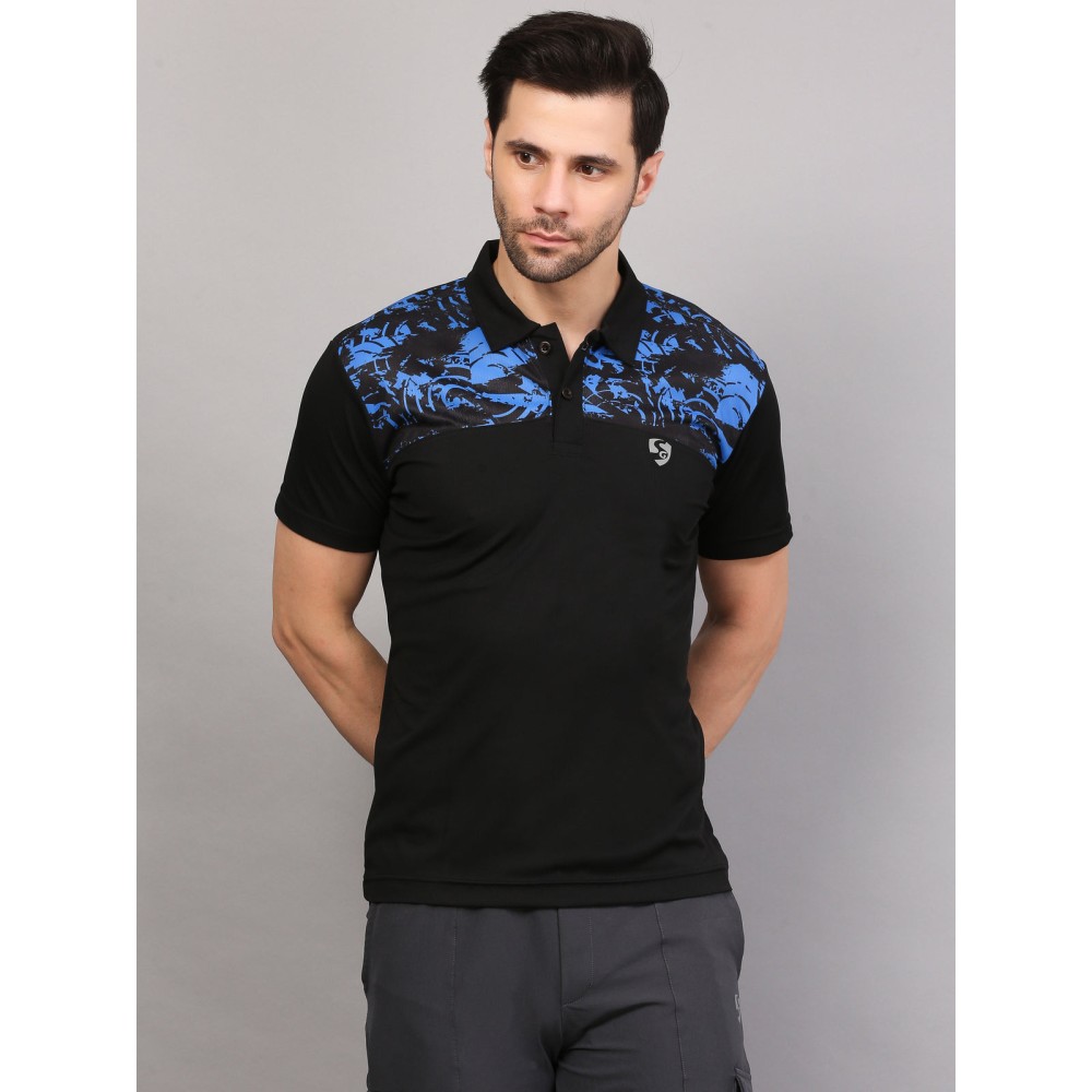 SG POLO MEN SG MPMP0009 BLACK, Black, S
