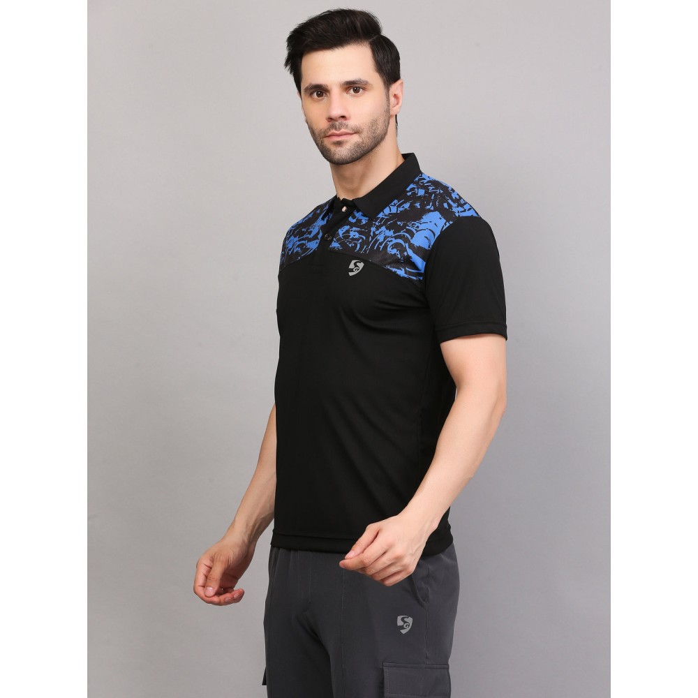 SG POLO MEN SG MPMP0009 BLACK, Black, S