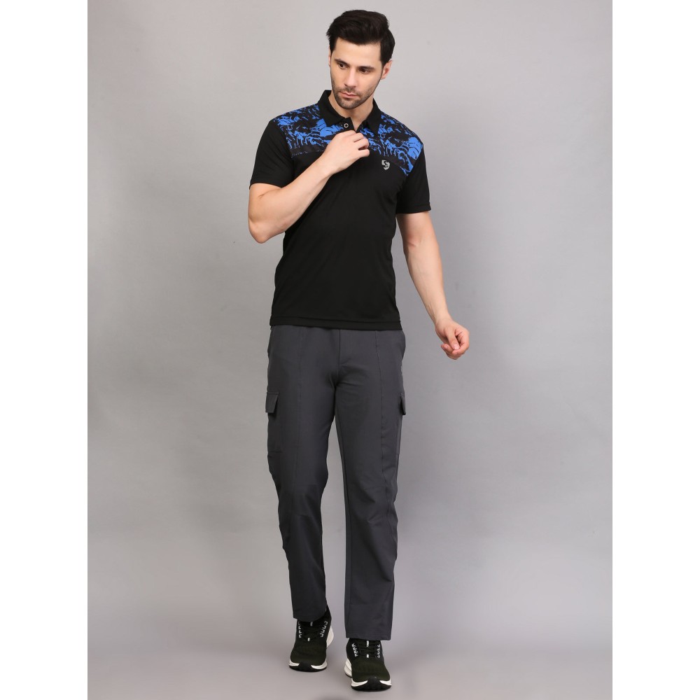 SG POLO MEN SG MPMP0009 BLACK, Black, S