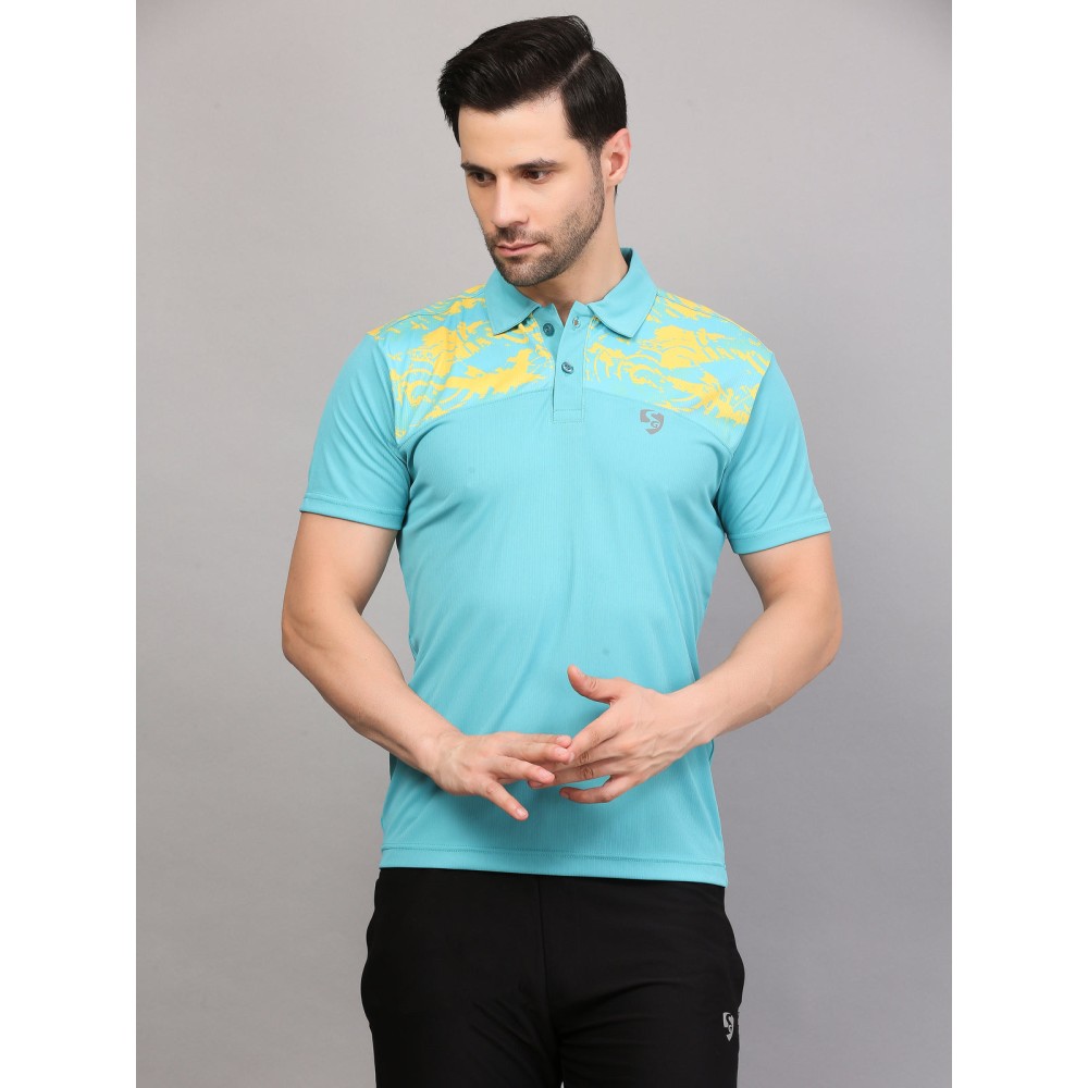 SG POLO MEN SG MPMP0009 TEAL, Teal, S