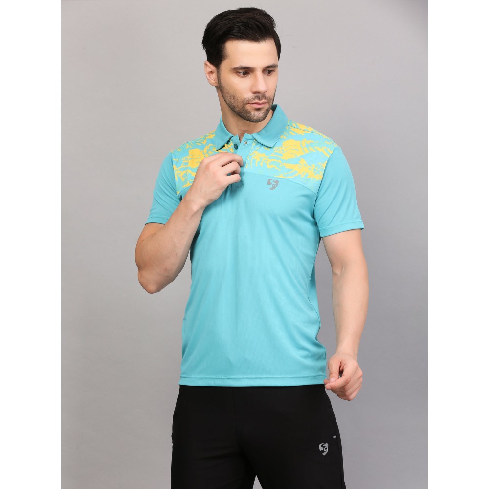 SG POLO MEN SG MPMP0009 TEAL, Teal, S