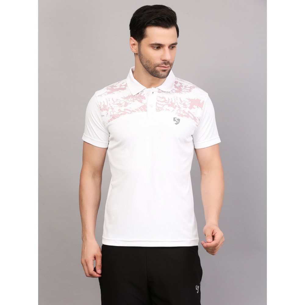 SG POLO MEN SG MPMP0009 WHITE S, White, S