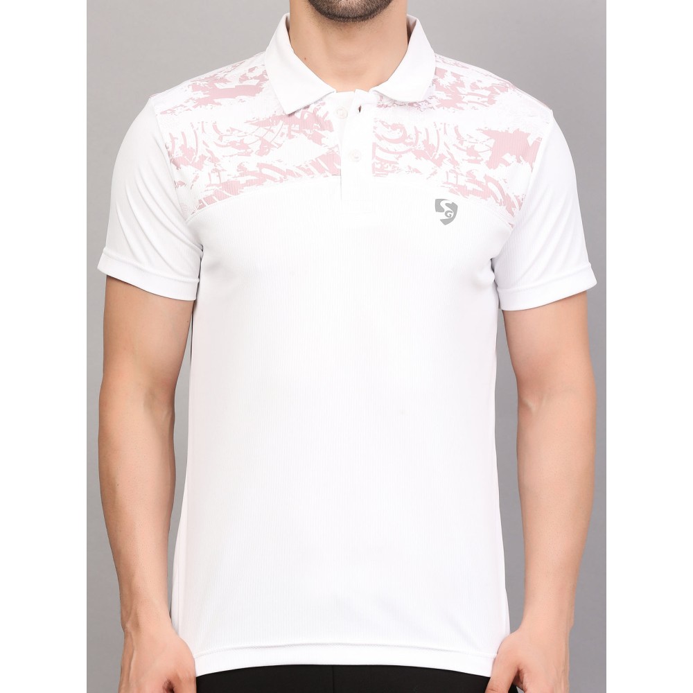 SG POLO MEN SG MPMP0009 WHITE S, White, S