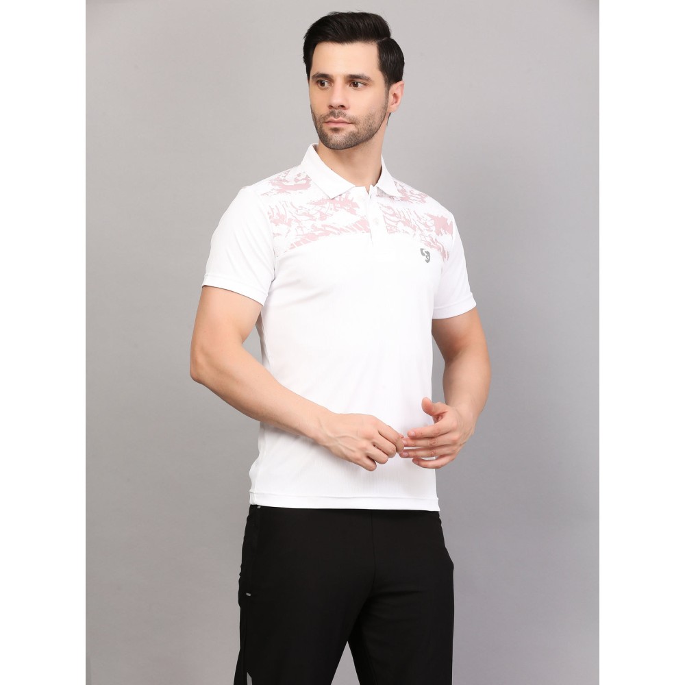 SG POLO MEN SG MPMP0009 WHITE S, White, S