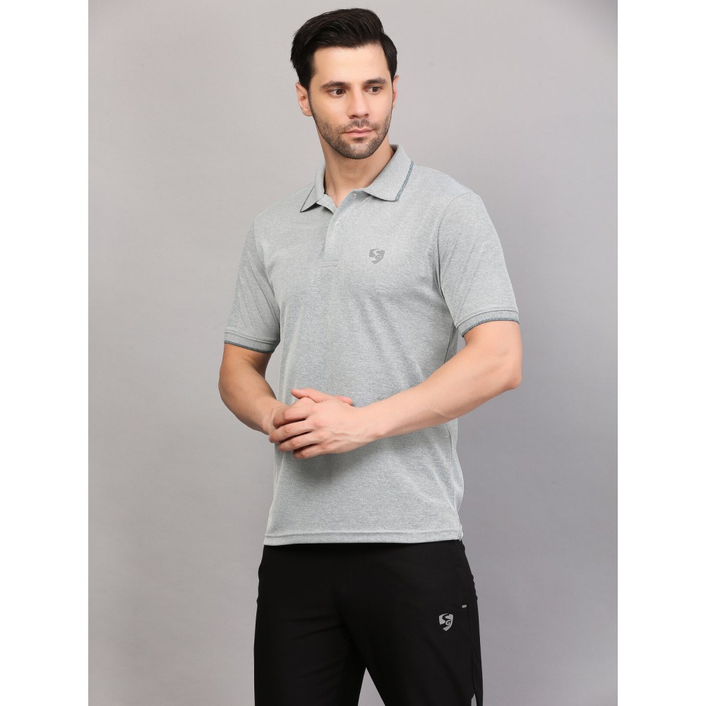 SG POLO MEN SG MPMP0011 GREY, Grey, S SG POLO MEN SG MPMP0011 GREY, Grey, S