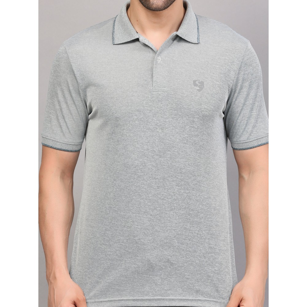 SG POLO MEN SG MPMP0011 GREY, Grey, S SG POLO MEN SG MPMP0011 GREY, Grey, S