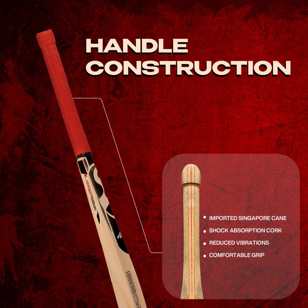 SG Profile Classic Kashmir Willow Cricket Bat, 4 SG Profile Classic Kashmir Willow Cricket Bat, 4