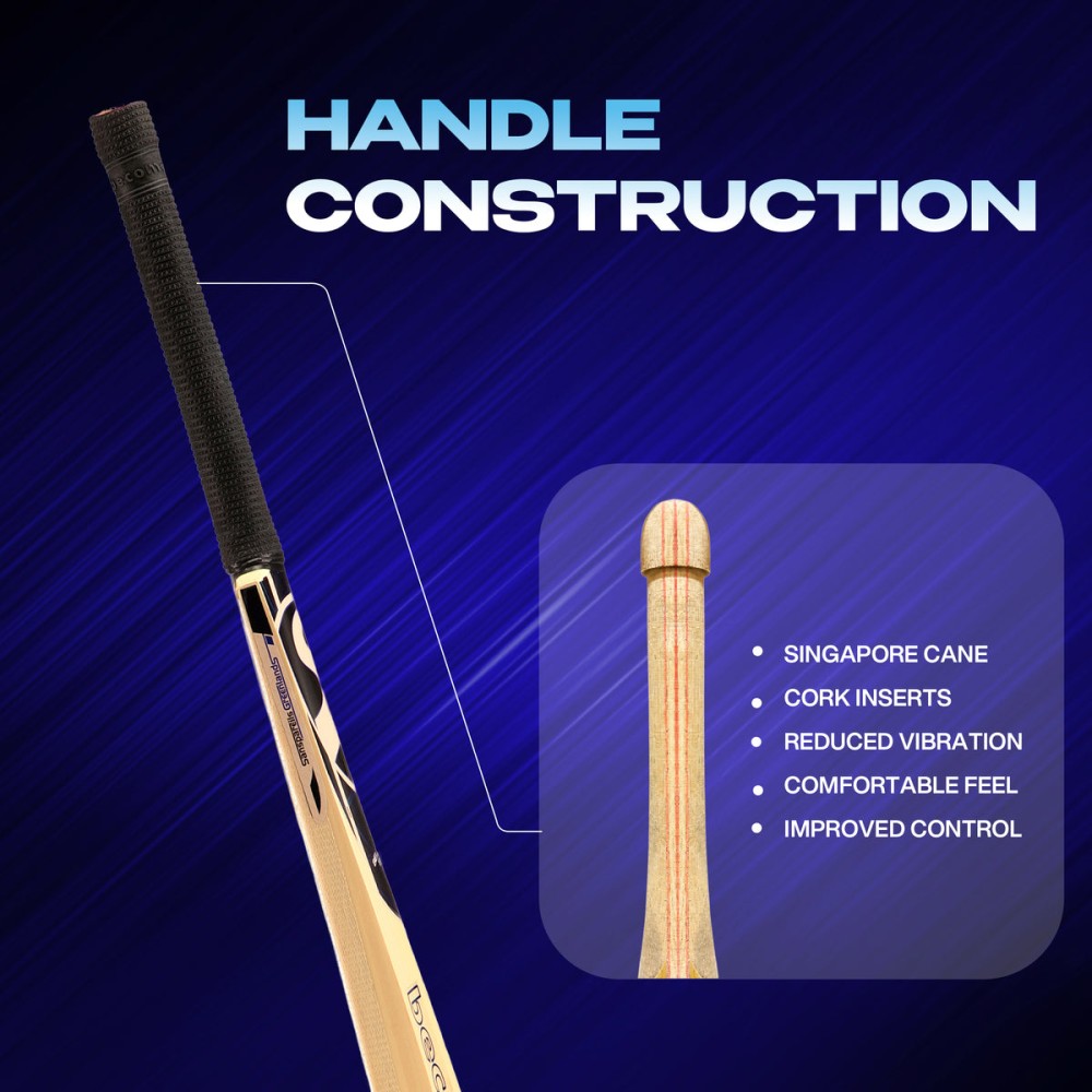 SG RSD Spark Kashmir Willow Cricket Bat, 1 SG RSD Spark Kashmir Willow Cricket Bat, 1