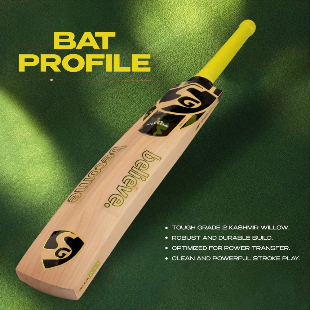 SG Savage Plus Kashmir Willow Cricket Bat, 4 SG Savage Plus Kashmir Willow Cricket Bat, 4