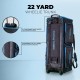 SG 22 Yards Wheelie Trunk Cricket Kit Bag, L, Black SG 22 Yards Wheelie Trunk Cricket Kit Bag, L, Black