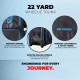 SG 22 Yards Wheelie Trunk Cricket Kit Bag, L, Black SG 22 Yards Wheelie Trunk Cricket Kit Bag, L, Black