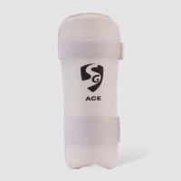 SG Ace Elbow Guard, White, Adult