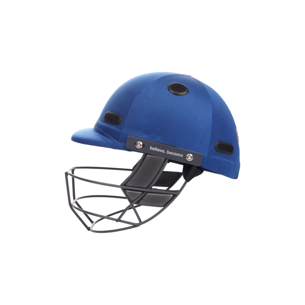 SG Acetech Coloured Cricket Helmet (Blue), L SG Acetech Coloured Cricket Helmet (Blue), L