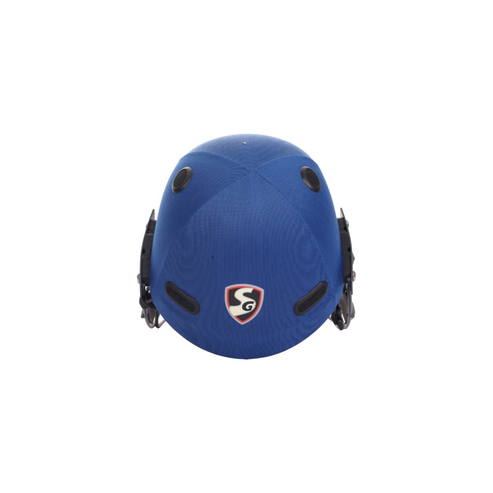 SG Acetech Coloured Cricket Helmet (Blue), L SG Acetech Coloured Cricket Helmet (Blue), L