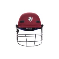 SG Acetech Coloured Cricket Helmet (Maroon), L