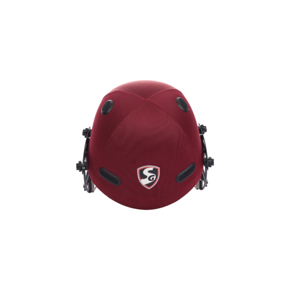 SG Acetech Coloured Cricket Helmet (Maroon), L SG Acetech Coloured Cricket Helmet (Maroon), L