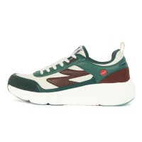 SG ARENA Lifestyle Shoes - Green/White/Brown, 6, Green/ White / Brown