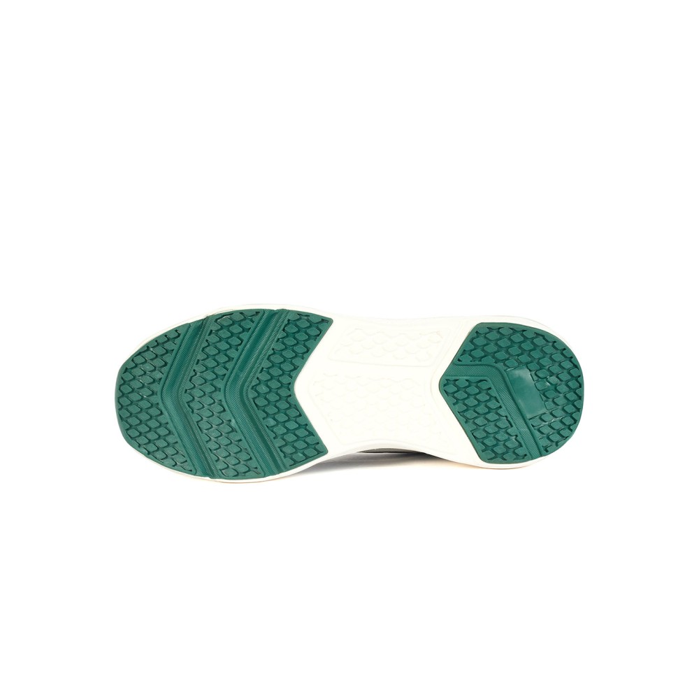SG ARENA Lifestyle Shoes - Green/White/Brown, 6, Green/ White / Brown