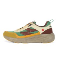 SG ARENA Lifestyle Shoes - Yellow/Green/Red, 6, Yellow / Green / Red