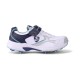 SG ARMOUR SPIKE Cricket Shoes (WHITE/NAVY/TEAL): Unlock Peak Performance with Biomechanically Engineered Design and Advanced Stability, Uk-6, White/navy/teal