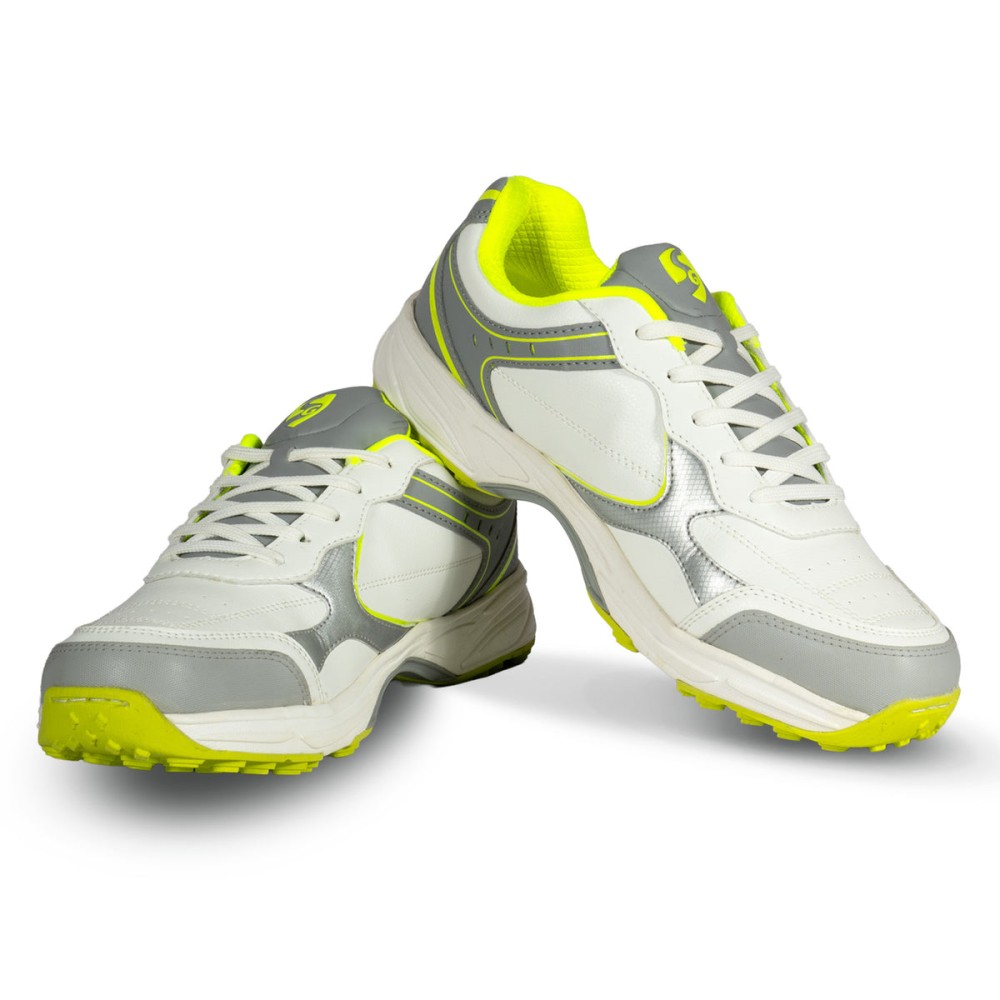 SG ARMOUR STUD Cricket Shoes in White/Grey/Lime – Your Ultimate Cricket Companion, Uk-6, White/grey/lime SG ARMOUR STUD Cricket Shoes in White/Grey/Lime – Your Ultimate Cricket Companion, Uk-6, White/grey/lime