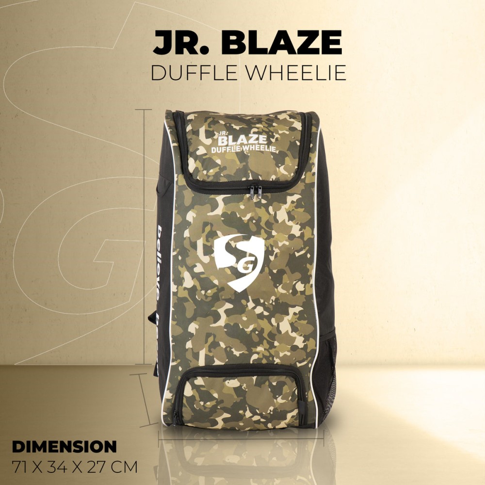 SG Blaze Junior Duffle Wheelie Kit Bag, Junior SG Blaze Junior Duffle Wheelie Kit Bag, Junior