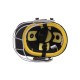 SG Blazetech Coloured Cricket Helmet (Black), L SG Blazetech Coloured Cricket Helmet (Black), L