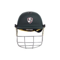 SG Blazetech Coloured Cricket Helmet (Green), L
