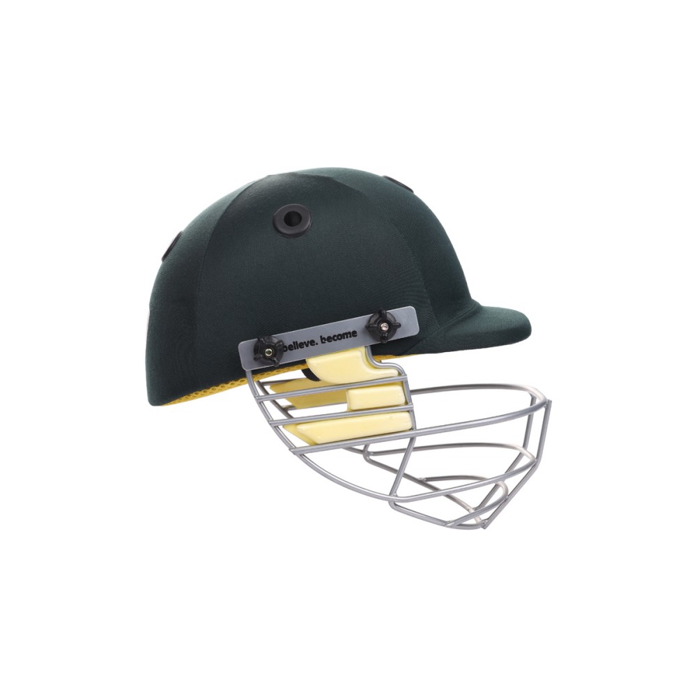 SG Blazetech Coloured Cricket Helmet (Green), L