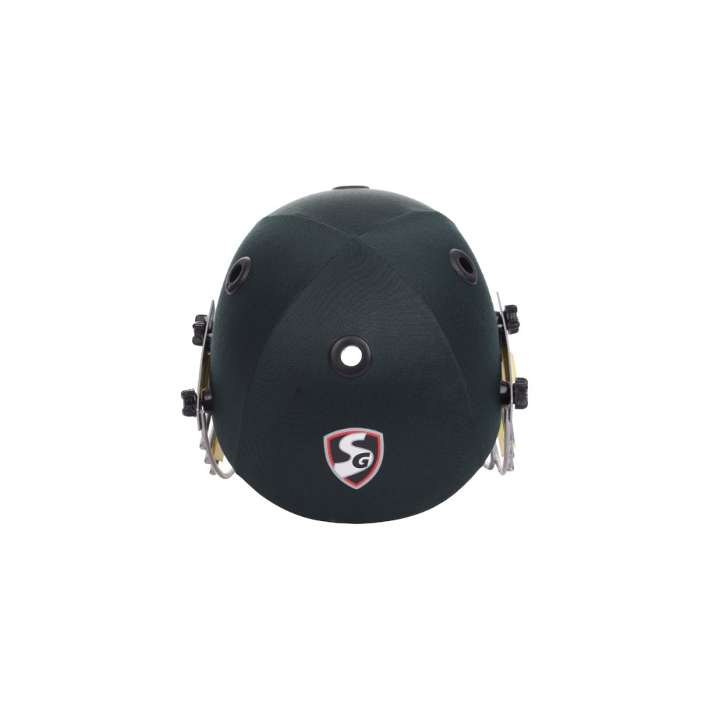 SG Blazetech Coloured Cricket Helmet (Green), L