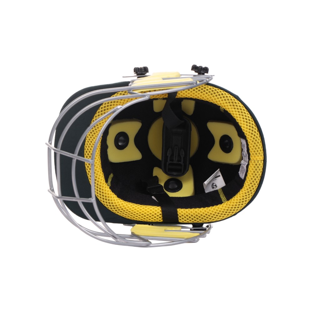 SG Blazetech Coloured Cricket Helmet (Green), L