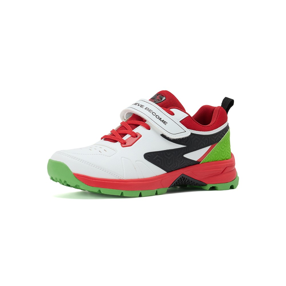 SG CENTURY PACE Shoes White/Red/Lime Green, White/Red/Lime Green, 4