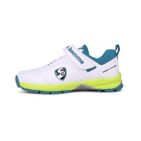 SG CENTURY 6.0 Cricket - Sleek Design in White/Sea Green/Fluo Green for Optimal Performance, Uk-4