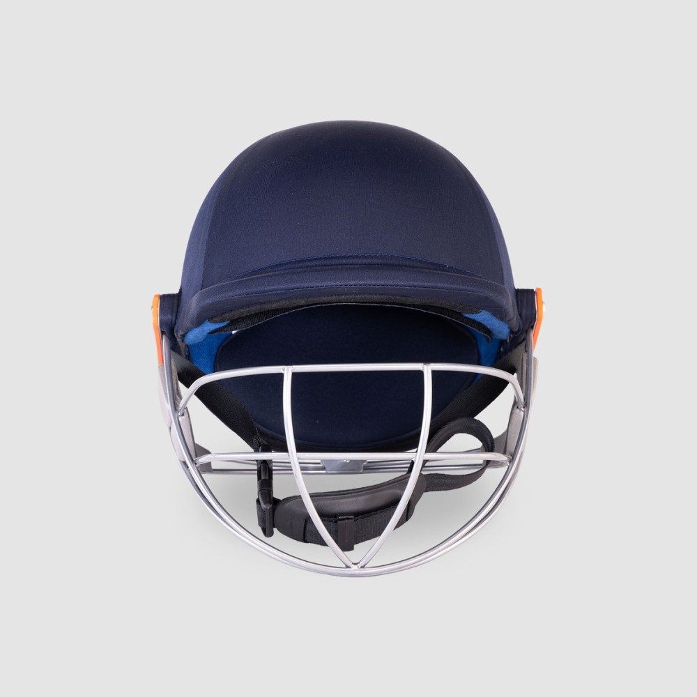 SG ARMOUR Lite Cricket Helmet, S, Navy
