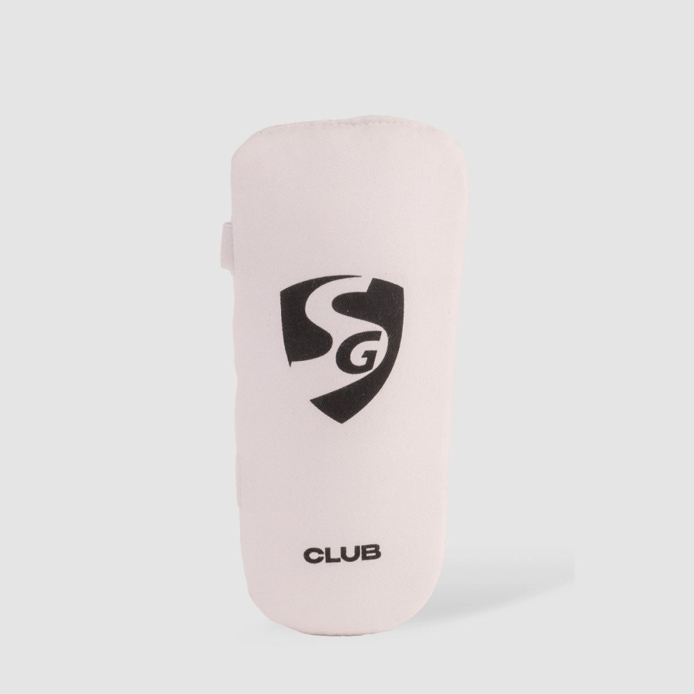 SG Club Elbow Guard, White, Adult
