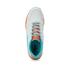 SG CLUB EVO Shoes White/Orange/Aqua