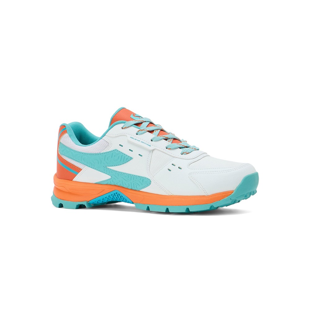 SG CLUB EVO Shoes White/Orange/Aqua, White/Orange/Aqua, 4 SG CLUB EVO Shoes White/Orange/Aqua, White/Orange/Aqua, 4