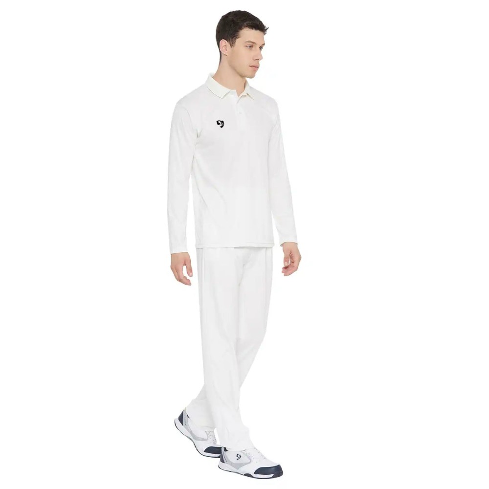 SG Junior Club Full Sleeve Combo Cricket Whites, XS SG Junior Club Full Sleeve Combo Cricket Whites, XS