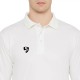 SG Junior Club Full Sleeve Cricket Shirt Whites, XS.Junior