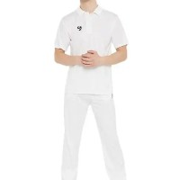 SG Senior Club Half Sleeve Combo Cricket Whites, S